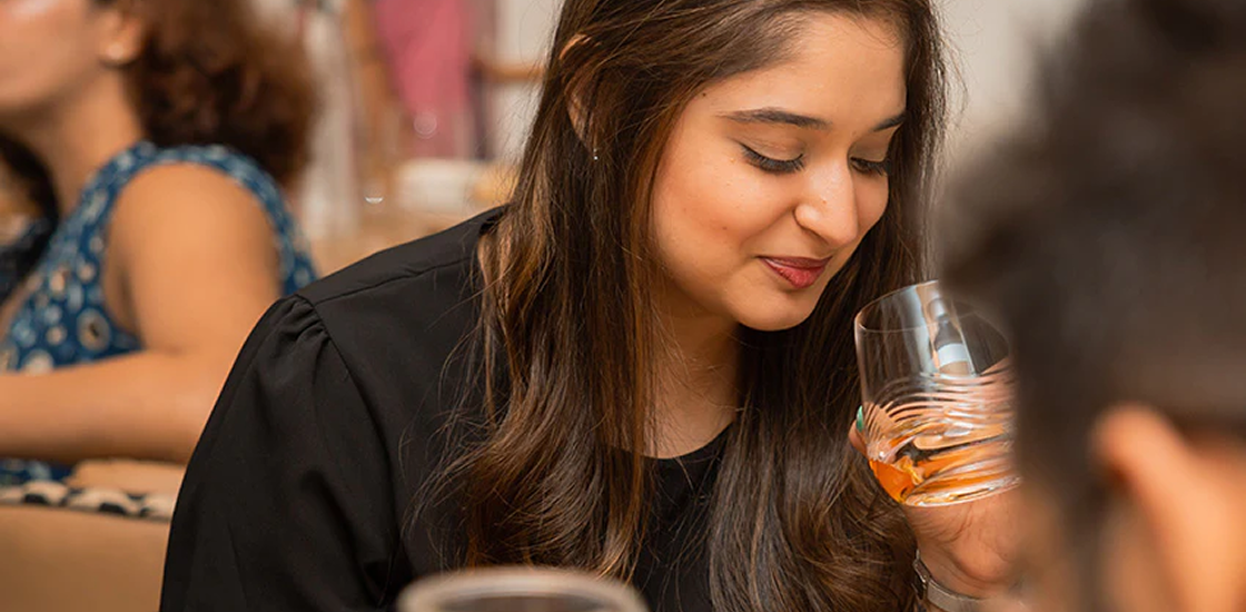 Blind whisky tasting