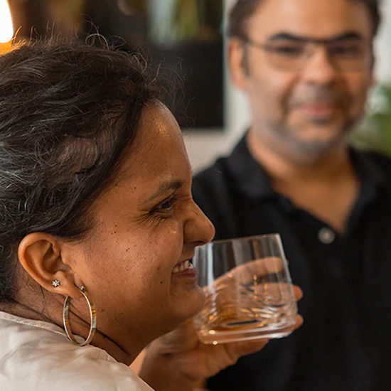 Blind whisky tasting