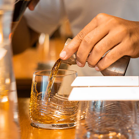 Blind whisky tasting