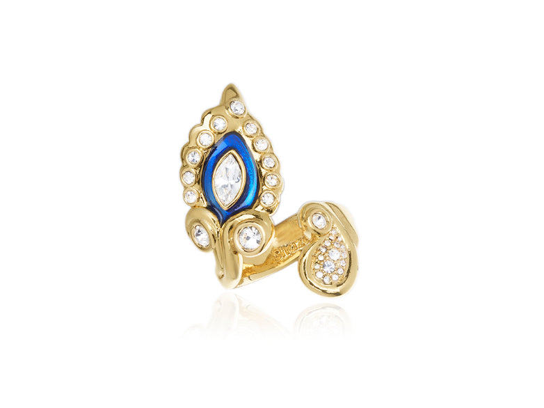 Anzio Blue Ring - Size 6