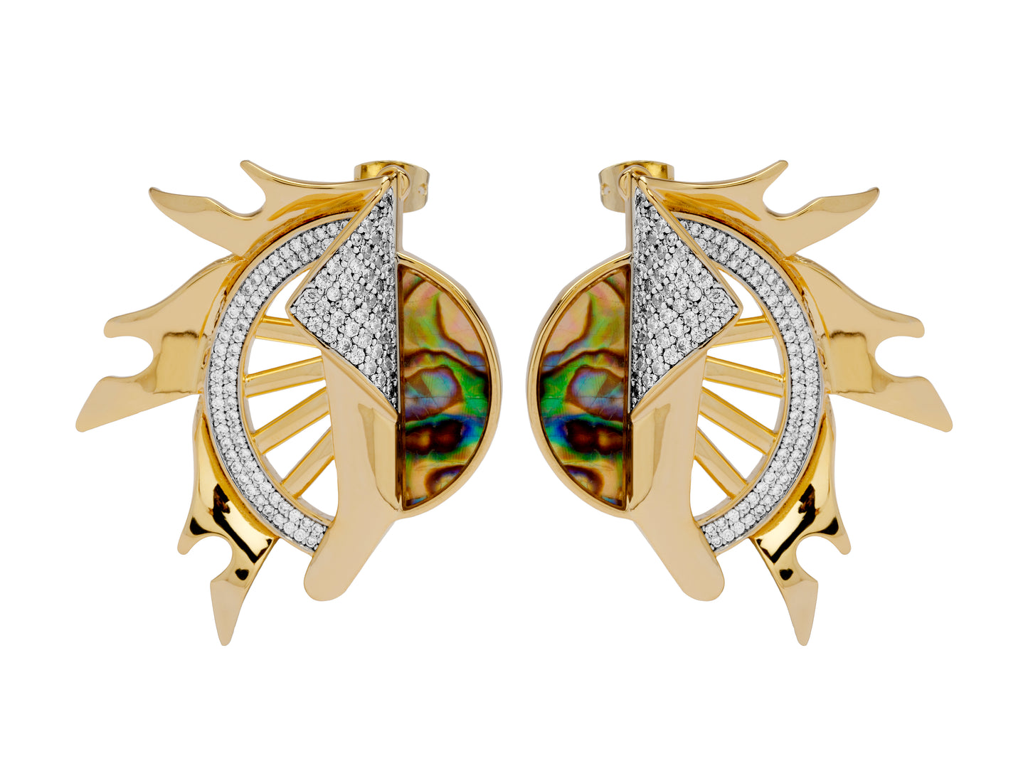 Blazing Ray Earrings