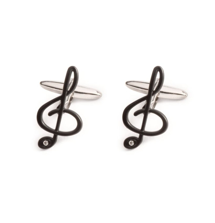 Noir Note Cufflinks