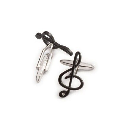 Noir Note Cufflinks