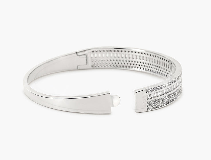 Stellarise Silver Bangle