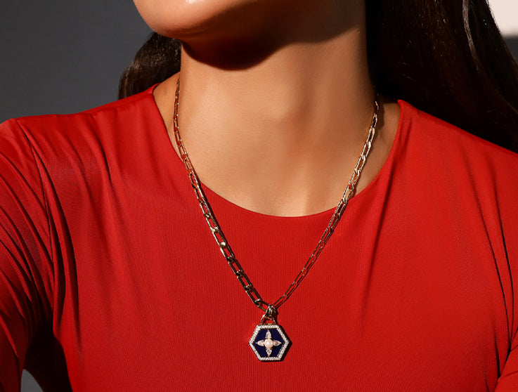 Sabine's Sigil Golden Necklace