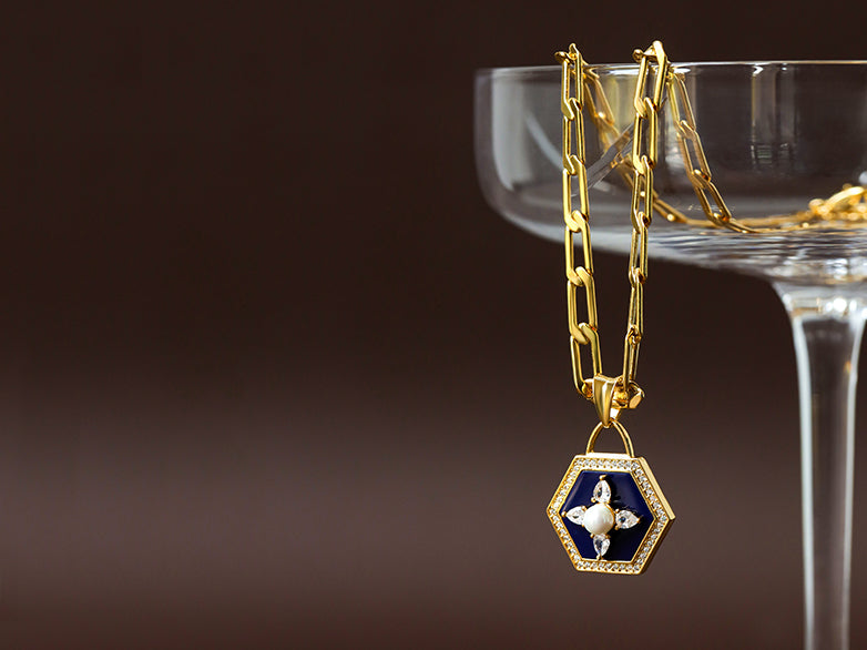 Sabine's Sigil Golden Necklace