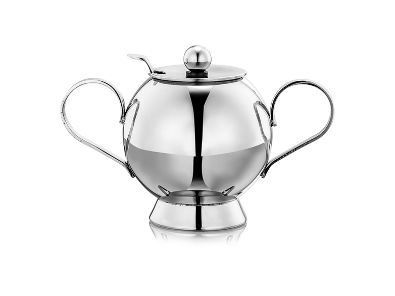 Sphere Sugar Bowl With Spoon