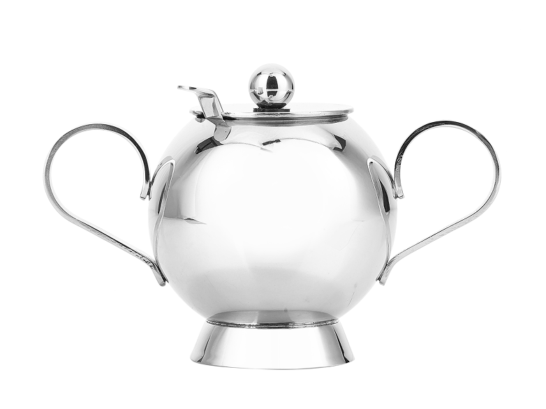 Sphere Sugar Bowl With Spoon