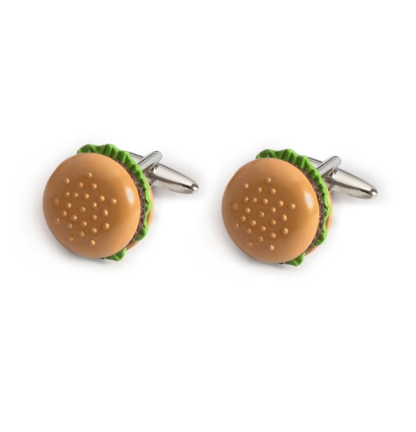 Stacked Burger Cufflinks