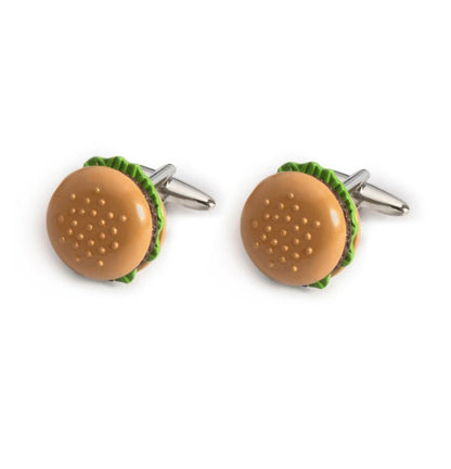 Stacked Burger Cufflinks