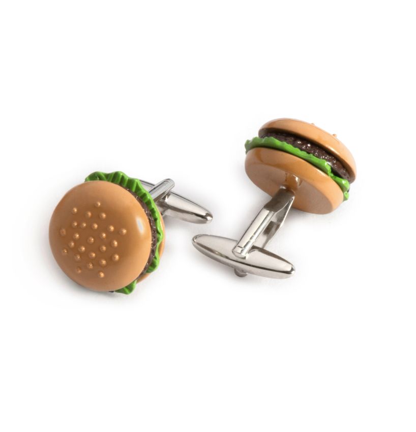 Stacked Burger Cufflinks