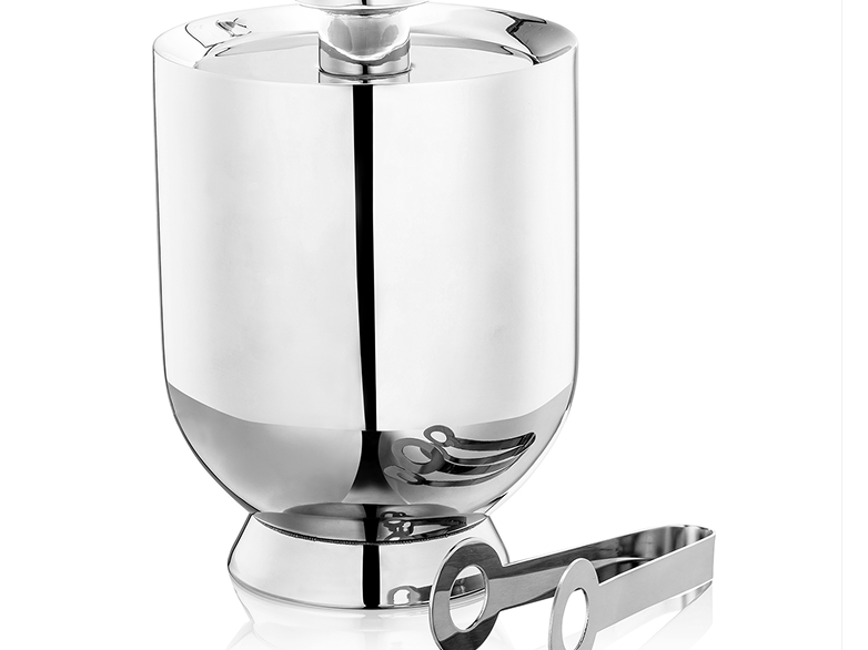 Trombone Ice Bucket With Tong