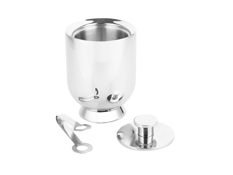 Trombone Ice Bucket With Tong