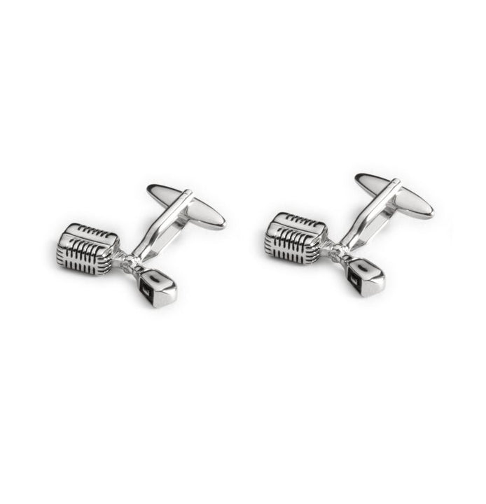 Vintage Microphone Cufflinks