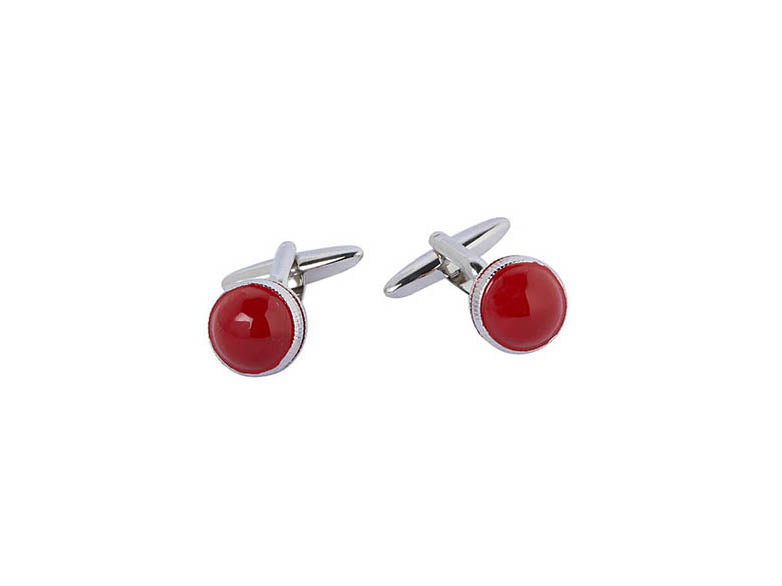 Red Ball Cufflink